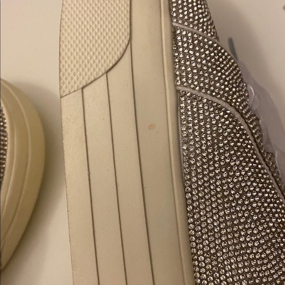 Jessica Simpson Women’s Cherello Platform Rhinestone Sneakers Size 10 - Picture 7 of 8